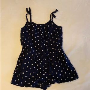 White stars romper